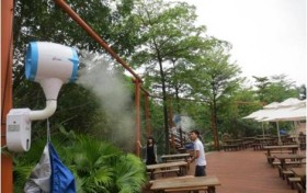 户外降温设备有哪些？雾森降温系统应用解析